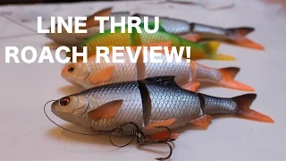 THE LURE CHALLENGE! EP.2 - Savage Gear line thru roach review