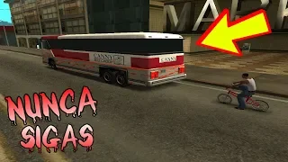 Nunca Sigas a los AUTOBUSES Del GTA San Andreas O Te Encontraras Con Esto  !!