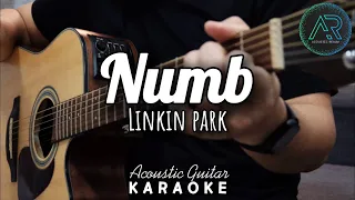 Numb by Linking Park | Acoustic Guitar Karaoke | Singalong | Instrumental | No Vocals