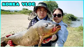 FISHING FOR CARP - FISHING IN KOREA 2022 - KOREA VLOG