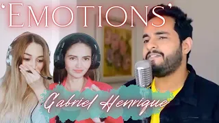 First time reacting to Gabriel Henrique covering Mariah Carey’s “Emotions” |Our personal favorite!♥️