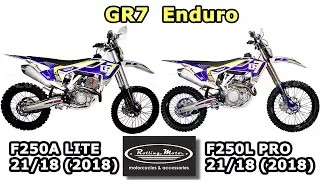 GR7 F250A LITE & GR7 F250L PRO 2018 г. Честный обзор Китайской Husqvarna. Схожесть и различия.