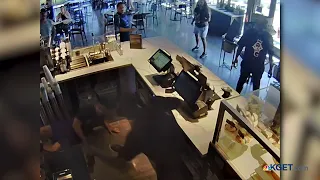 Surveillance video from 2018 Starbucks machete attack released