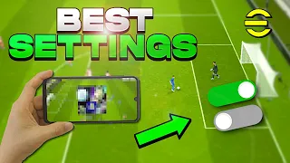 Turn These Settings On Right Now!!! | eFootball 2024 Mobile