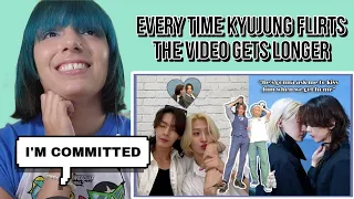 Every Time Kyujung flirts the video gets longer | ONLYONEOF REACTION