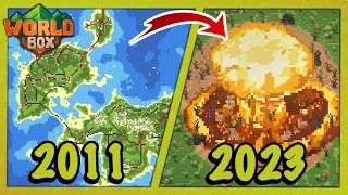Evolution of WorldBox 2011 - 2023