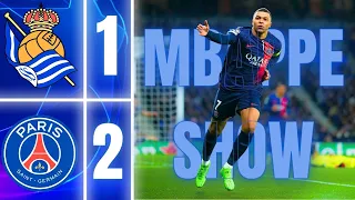 Real Sociedad vs PSG 1-2 Review | Kylian Mbappe Goals | UCL