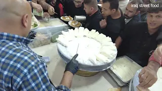 A breakfast experience that you will only find in Iraqi street food