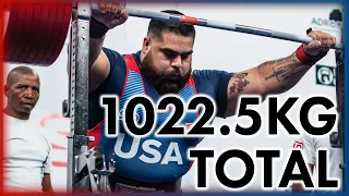 BIGGEST TOTAL AT IPF WORLDS 2022 - JESUS OLIVARES