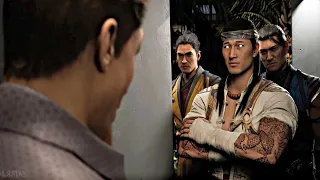 Johnny Cage Meets Everyone First Time Scene PS5 (MK1 2023) Mortal Kombat 1