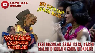 IMAN GOYAH DIGODAIN SAMA BIDADARI CANTIK, KARYO AUTO LUPA ISTRI DIRUMAH - WAYANG KAMPUNG SEBELAH