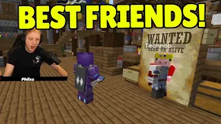 Technoblade and Philza FUNNY and WHOLESOME Moments on Dream SMP!