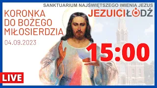 Koronka do Bożego Miłosierdzia przed Najświętszym Sakramentem [04.09.2023] | Jezuici Łódź | Na żywo