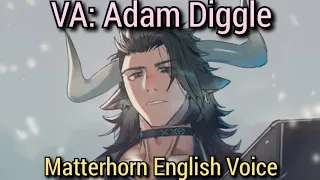 Matterhorn English Voice. ALL Voicelines (E2 + Max Trust) | Arknights