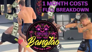 FULL COST BREAKDOWN!! 1 MONTH training out in Bangtao