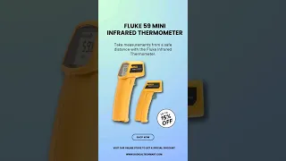 "Fluke 59 mini Infrared Thermometer #shorts #Radicaltechart #electronic #Radicaltechmart #viral