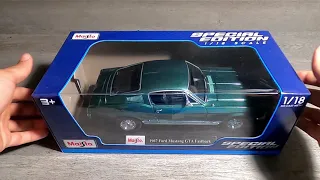 Customizing My 1/18 Scale 1967 Ford Mustang GTA