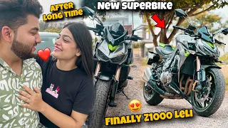 Finally Apni Dream Bike Z1000 Le He Li😍| Meet Her After Long Time❤️