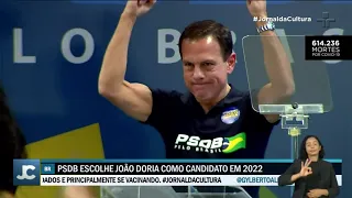 João Doria vence as prévias do PSDB e será o candidato a presidente pela sigla