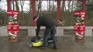 How to start Ryobi Petrol Lawnmower - RLM4614 & RLM46173