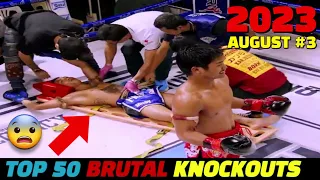 MUAY THAI & MMA, BOXING 50 Knockouts I August 2023 Part 3.