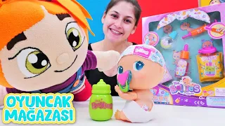 Oyun videoları! Baby Shark ve Cry Baby yeni oyuncaklar! Ayşe'nin Oyuncak mağazası - ÖZEL