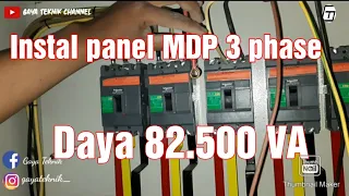 Cara instal panel MDP 3 Phase