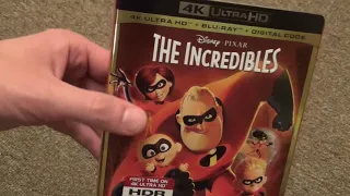 Disney/Pixar The Incredibles 4K Ultra HD Blu-Ray Unboxing