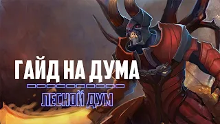 Гайд на лесного дума. Dota 2