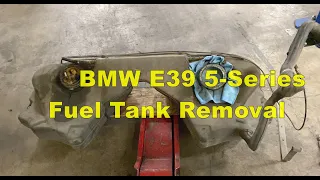 Fuel Tank Removal BMW E39 5-series 1999-03