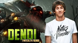 Dota 2 Stream: Na`Vi Dendi - Pudge (Gameplay & Commentary)