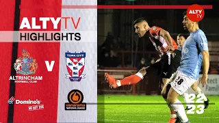 ALTRINCHAM Vs YORK CITY | Extended Match Highlights | 12/11/2022