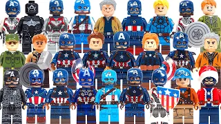 All Captain America The Falcon and The Winter Soldier Unofficial Lego Minifigures Collections 2021