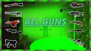 How To Find 💥All 17 Guns💥 In Roblox Survive and Kill the Killers in Area 51 !!! (2022)