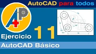 AutoCAD Básico - Ejercicio 11