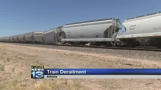 Two trains derail in SE New Mexico over the weekend