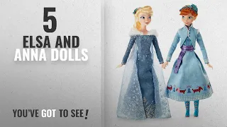 Top 10 Elsa And Anna Dolls [2018]: Disney Anna and Elsa Classic Doll Set - Olaf's Frozen Adventure