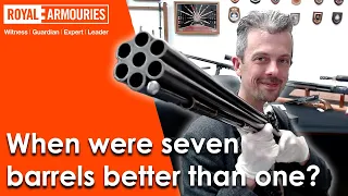 Seven barrels better than one? The Nock volley gun with firearms expert Jonathan Ferguson.