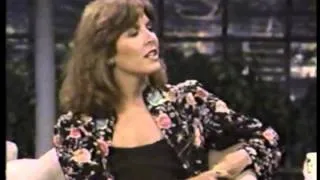 Carrie Fisher's 1st Appearance on Johnny Carson