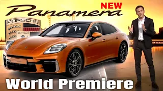New 2024 Porsche Panamera World Premiere Presentation