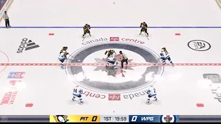 NHL LIVE - Winnipeg Jets vs Pittsburgh Penguins - 10th Feb 2024 | NHL Full Game Highlights NHL 24