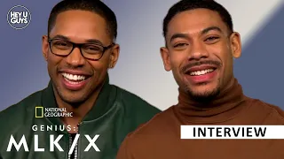 MLK/X: Kelvin Harrison Jr.  & Aaron Pierre on the privilege & honor of this intimate, powerful show