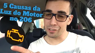 5 Causas da Luz do Motor no Peugeot 206 🚨