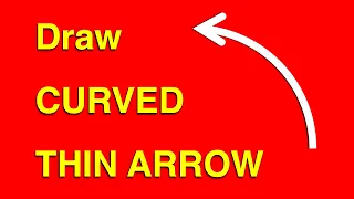 How To Make A Thin Curved Arrow In Powerpoint