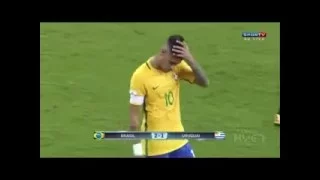 Neymar vs Uruguay  31 03 2016 by Tep chanrith