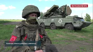 Боевая работа ЗРК-АКМ «ОСА» на Украине