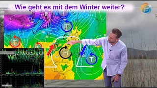 OMEGA - Hochachse - Grenzwetterlage(n): Wie geht es mit dem Winter weiter? Anhaltendes NW-SO-Gefälle