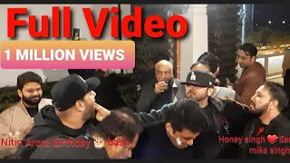 Honey Singh❤ Badshah fight🤗ends in Nitin Arora's birthday 🎂 bash 2k21