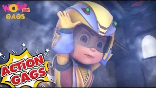 Vir The Robot Boy In Hindi | Action Gags - 06 | Cartoons for Kids | Wow Kidz Gags