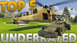 TOP 5 UNDERRATED VEHICLES! GTA Online